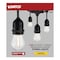 Satco 24-Foot LED String Light Fixture with 12-S14 Lamps, 2000K, 120 Volts S8030 - alternate 7